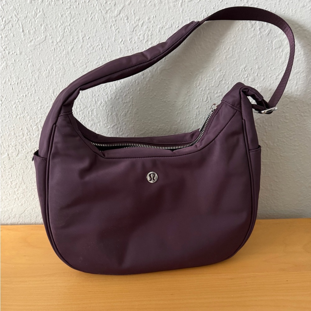 Lululemon Athletica Shoulder Bag Deep Plum